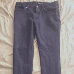 Banana Republic Skinny Traveler Pant Navy Blue